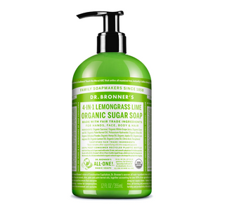 Dr. Bronner's Organic Sugar Soaps  Lemon grass 355ml