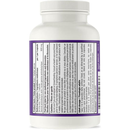 AOR GABA 600mg 60 Capsules