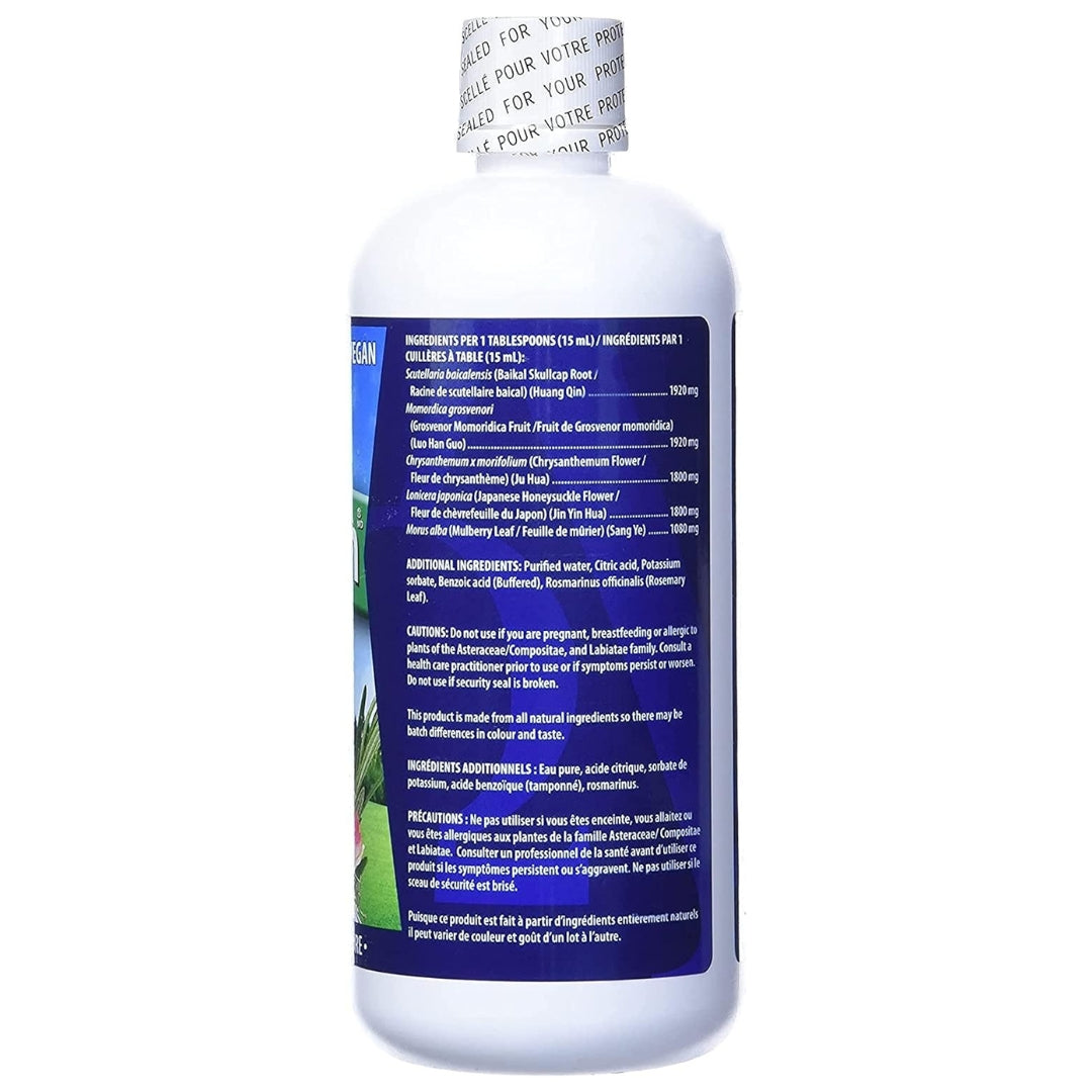 Omega Alpha Lung Flush 500 ml, Detox & Lungs Cleanser, Supports Healthy Lung Function