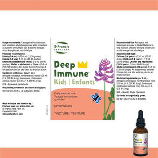 St. Francis Herb Farm Deep Immune for Kids 100ml