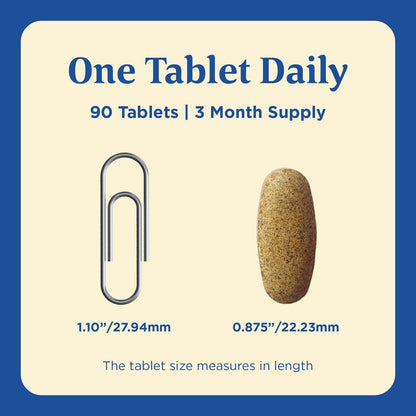 MegaFood Men Over 40 One Daily 90 Tablets