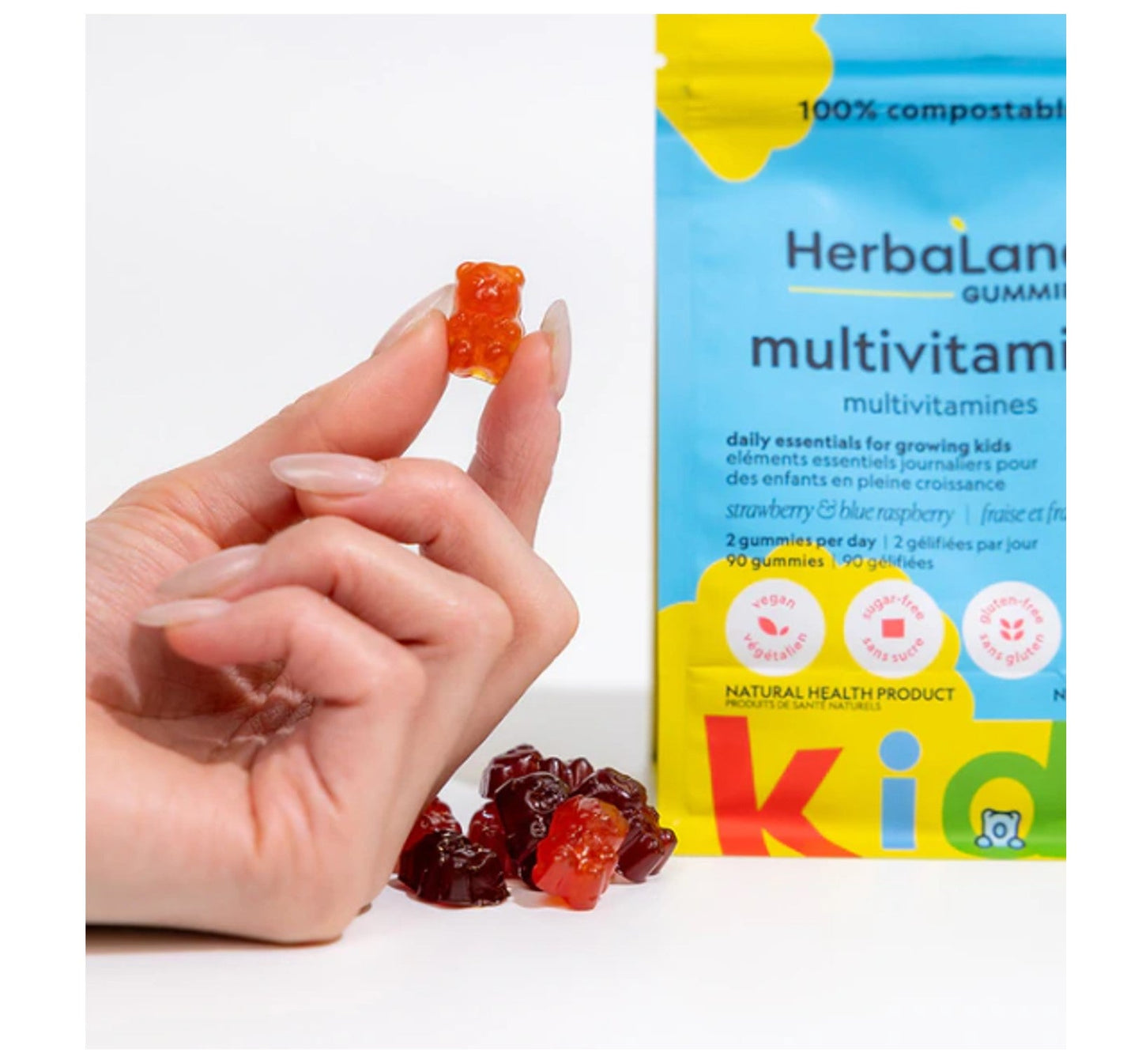 Herbaland Multivitamin Gummies For Kids 90 Gummies