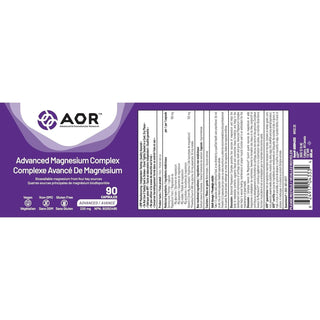 AOR Advanced Magnesium Complex 200mg 90 Capsules