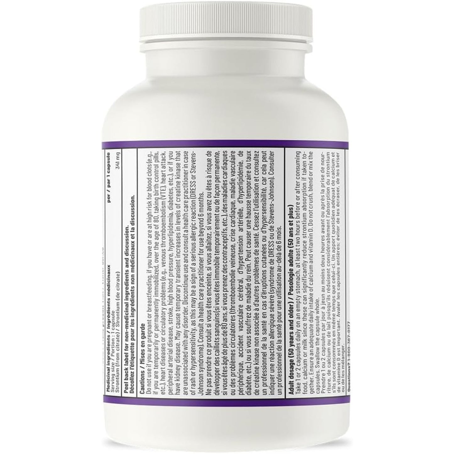 AOR Strontium Support II 341mg 60 Capsules