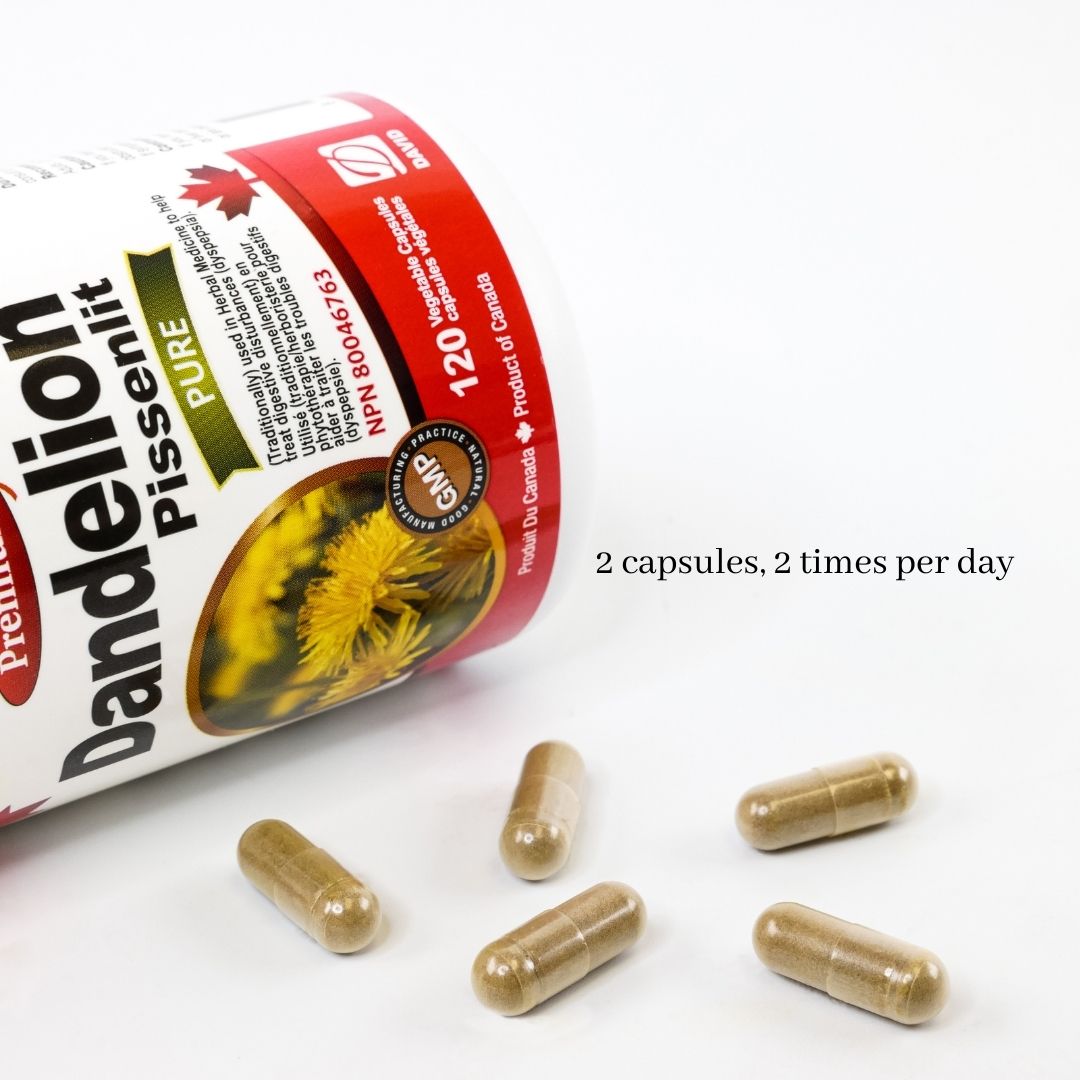 Nutridom Dandelion Root Extract, 500 mg, 120 Veggie Capsules