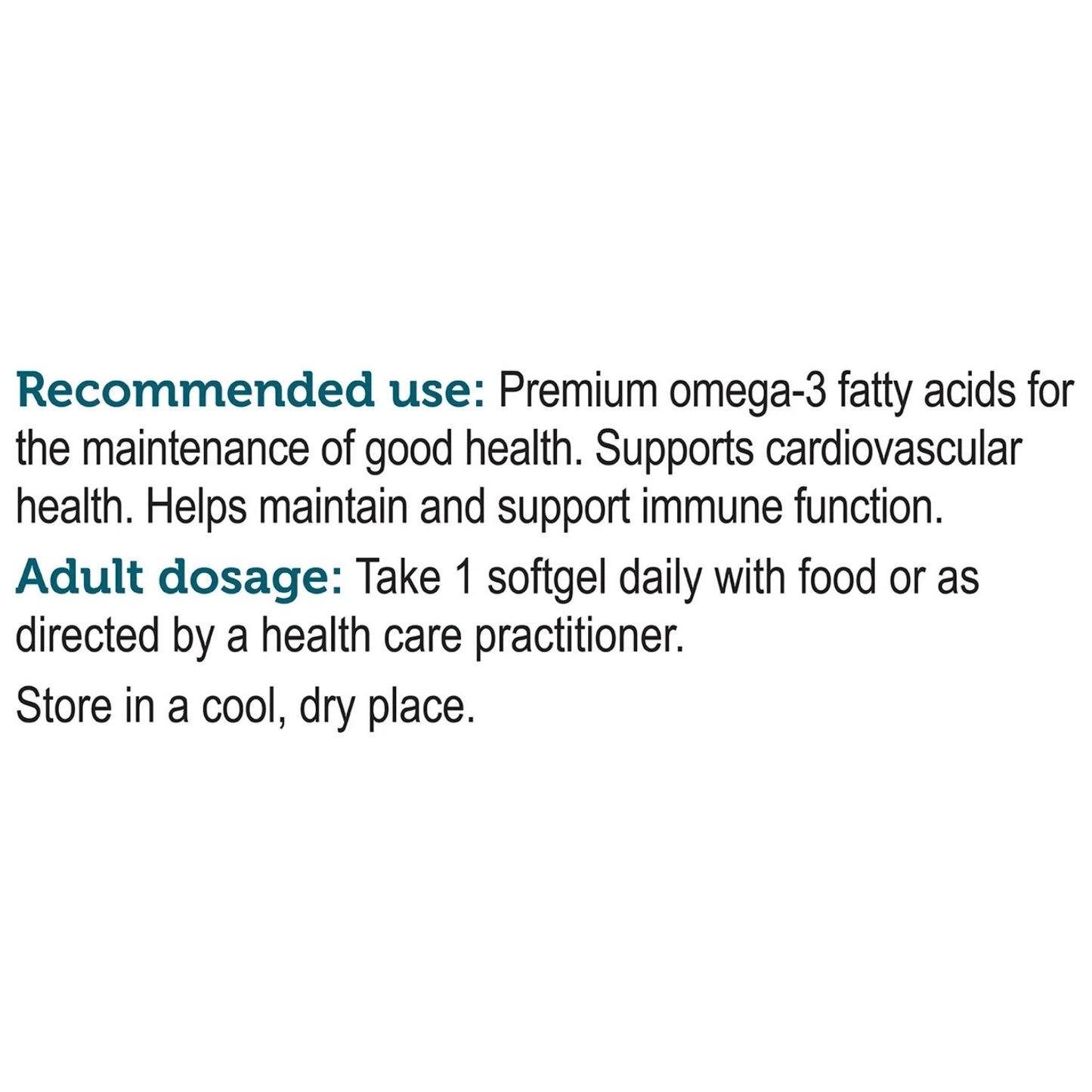 Genuine Health Omega3+ Triple Strength & D3 60 Capsules