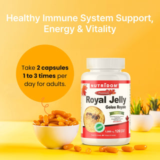 Nutridom Royal Jelly, 1,000 mg, 120 Softgels