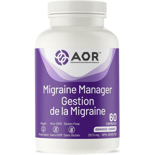 AOR Migraine Manager 60 Capsules