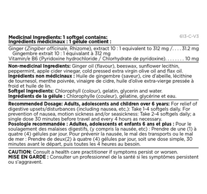 Platinum Naturals Prenatal Anti-Nausea 60 Softgels