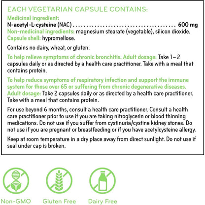 Sisu NAC 600 mg 120 Vcaps