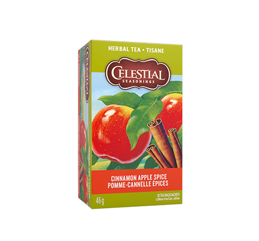 Celestial Seasoning Herbal Tea - Cinnamon Apple Spice 46g (20 Tea Bags)