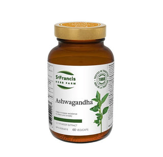 St. Francis Herb Farm Ashwagandha 12:1 Extract 60 VeggiCaps