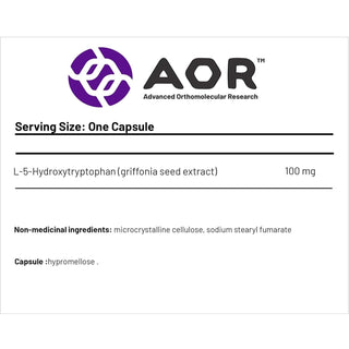 AOR 5-HTP Extra Strength 100mg 60 Capsules