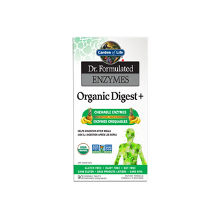 Garden of Life Dr. Formulated Enzymes Organic Digest 90 Tablets