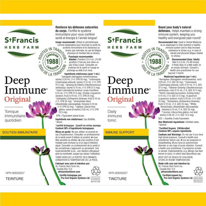 St. Francis Herb Farm Deep Immune Original 100ml