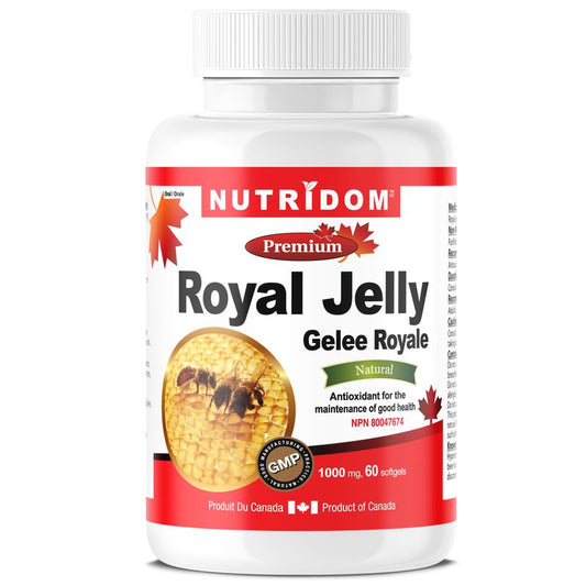 Nutridom Royal Jelly, 1,000mg, 60 Softgels