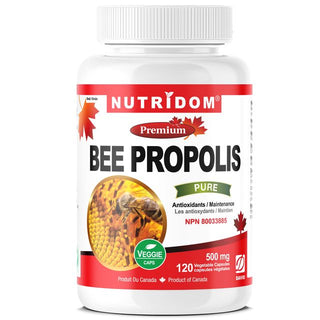 Nutridom Bee Propolis, 500 mg, 120 Veggie Capsules